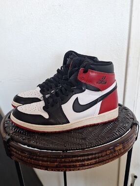 Nike Air Jordan 1 Retro OG High Black Toe Reimagined Men’s Size 8